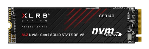 PNY XLR8 CS3140 1TB M.2 NVMe Gen4 x4 Internal Solid State Drive (SSD)