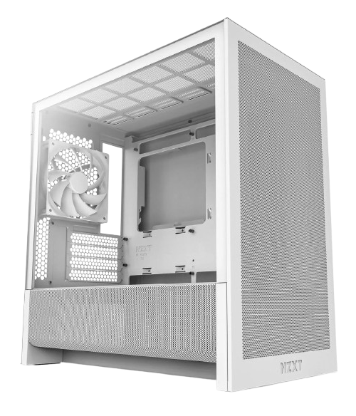 NZXT H3 Flow micro-ATX Mid-tower White Case 