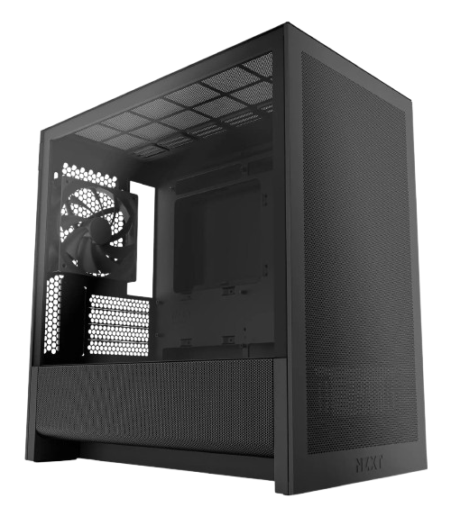 NZXT H3 Flow micro-ATX Mid-tower Black Case 