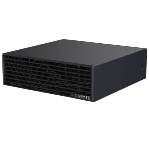 GIGABYTE AI TOP ATOM Personal AI Supercomputer, NVIDIA Blackwell Architecture, 128GB LPDDR5X, 4TB PCIe 5.0 NVMe SSD, NVIDIA DGX OS, Black 