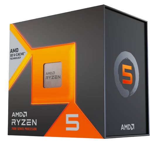 AMD Ryzen 5 7500X3D, AM5 Up to Up to 4.5 GHz, Desktop Processor - Tray