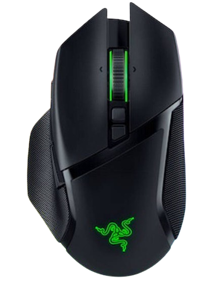 Razer Basilisk V3 Pro -  Focus Pro 30K Optical Sensor, HyperSpeed Ergonomic Black Wireless Gaming Mouse