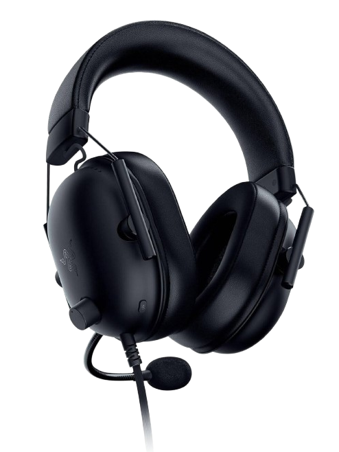 Razer BlackShark V2 X For PlayStation, Tri-Force Drivers 50, Hyperclear Cardoid Mic, leatherette ear cushions, Noise Isolating Earcups, Black Gaming Headset