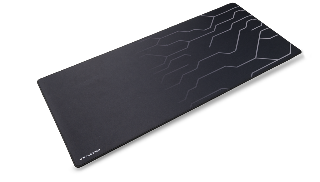 InfiniGear Nano Thread Core Extended XXL 900x400mm, Black Gaming Mousepad