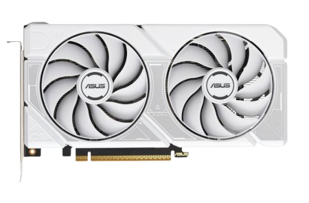 Asus Dual GeForce RTX 5060 White OC Edition 8GB GDDR7 GPU