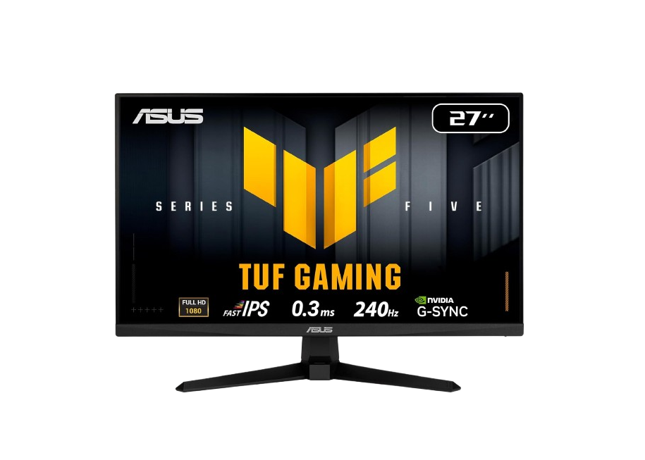 ASUS TUF Gaming Series 5 VG279QM5A-J, 27" FHD (1920 x 1080) Fast IPS, 240Hz, 0.3ms, AMD FreeSync Premium,NVIDIA G-Sync, Black Monitor - Infiniarc Edition