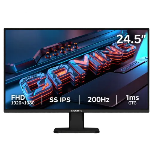 Gigabyte GS25F2 24.5", 1920x1080 (FHD), SS IPS, 200 Hz, 1ms GTG, Gaming Monitor