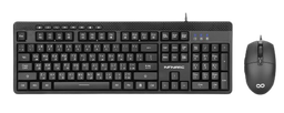 INFINIARC Wired Commercial Keyboard Combo _ KM118