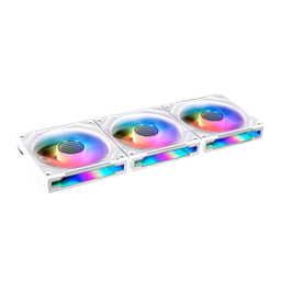 Lian Li 120mm UNI FAN SL-INFINITY PC Case Fans (White, 3-Pack)