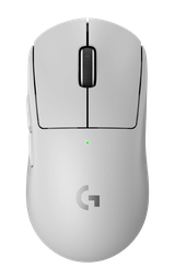 Logitech G PRO X Superlight 2 Lightspeed Wireless Gaming Mouse, White