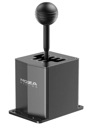 MOZA HGP Shifter, Intelligent Downshift Throttle Blip System, 7+R, H Pattern w/ Locked R & 7th Gear