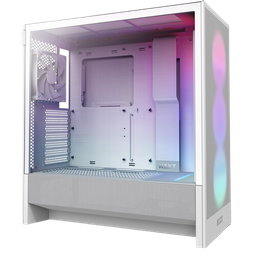NZXT H5 Flow RGB ATX Mid-Tower White Case (2024)