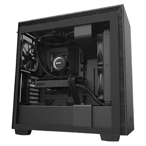 NZXT H710 Mid Tower PC Gaming Case - Black