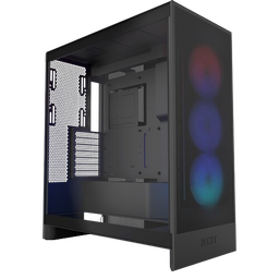 NZXT H7 Flow RGB Mid-Tower All Black Gaming Case