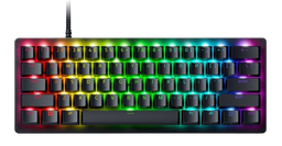 Razer Huntsman V3 Pro Mini, 60% size, Analog Optical Switch Gen-2, Chroma RGB, rushed Aluminum Alloy Top Case, Rapid Trigger Mode, Black Gaming Keyboard 