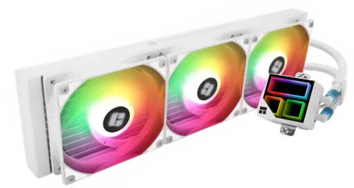 THERMALRIGHT Frozen Infinity RGB TLC12CW-S 360 White Water Cooler (bulk)