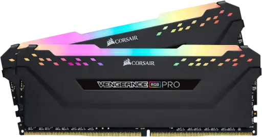 CORSAIR Vengeance RGB Pro 16GB (2 x 8GB) 288-Pin DDR4 DRAM DDR4 3600 (PC4 28800) Desktop Memory Model CMW16GX4M2C3600C18 