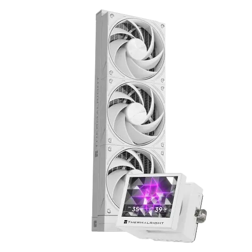 THERMALRIGHT Stream Vision 360, LCD Display White Cooler | Infiniarc