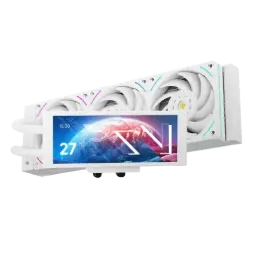 Thermalright Trofeo Vision 360 ARGB, 6.86-inch LCD 1280x480 Long Screen White Cooler