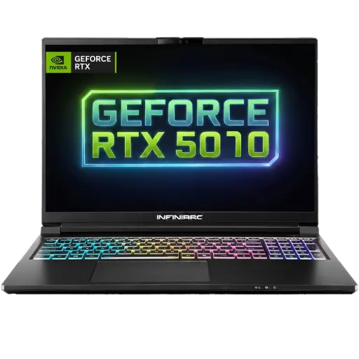 INFINIARC 16" QHD LCD, intel Core 9 270H, RTX 5070 8GB DDR7, 240Hz, 100% sRGB, 1TB PCIE M.2 SSD, 32GB DDR5 Gaming Laptop