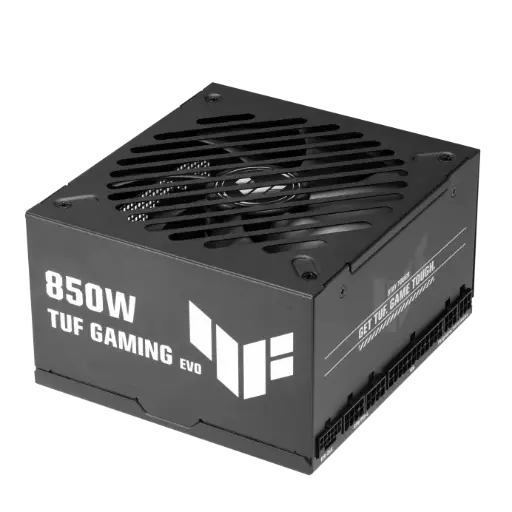 مزود طاقة ASUS TUF Gaming 850W Gold EVO بقدرة 850 واط، كفاءة 80+ Gold، معيار ATX 3.1، لون أسود، تصميم Fully Modular