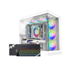 GAMING White Desktop PC - NVIDIA RTX 5070 - AMD RYZEN - DDR5 