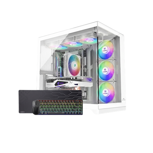 GAMING WHITE Desktop PC - NVIDIA RTX 3050 - INTEL CORE 5 - DDR5