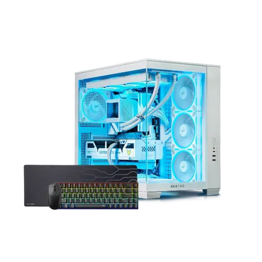 GAMING WHITE Desktop PC - NVIDIA RTX 3050 - INTEL CORE 5 - DDR5 - Tabby