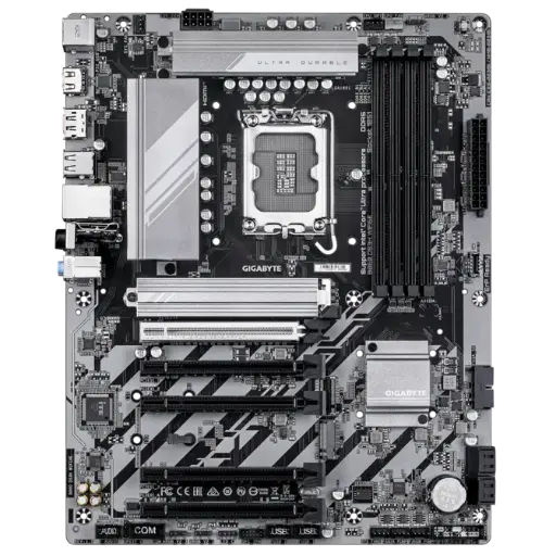 Gigabyte B860 DS3H WIFI6E, Intel LGA 1851, DDR5 ATX Black Motherboard 