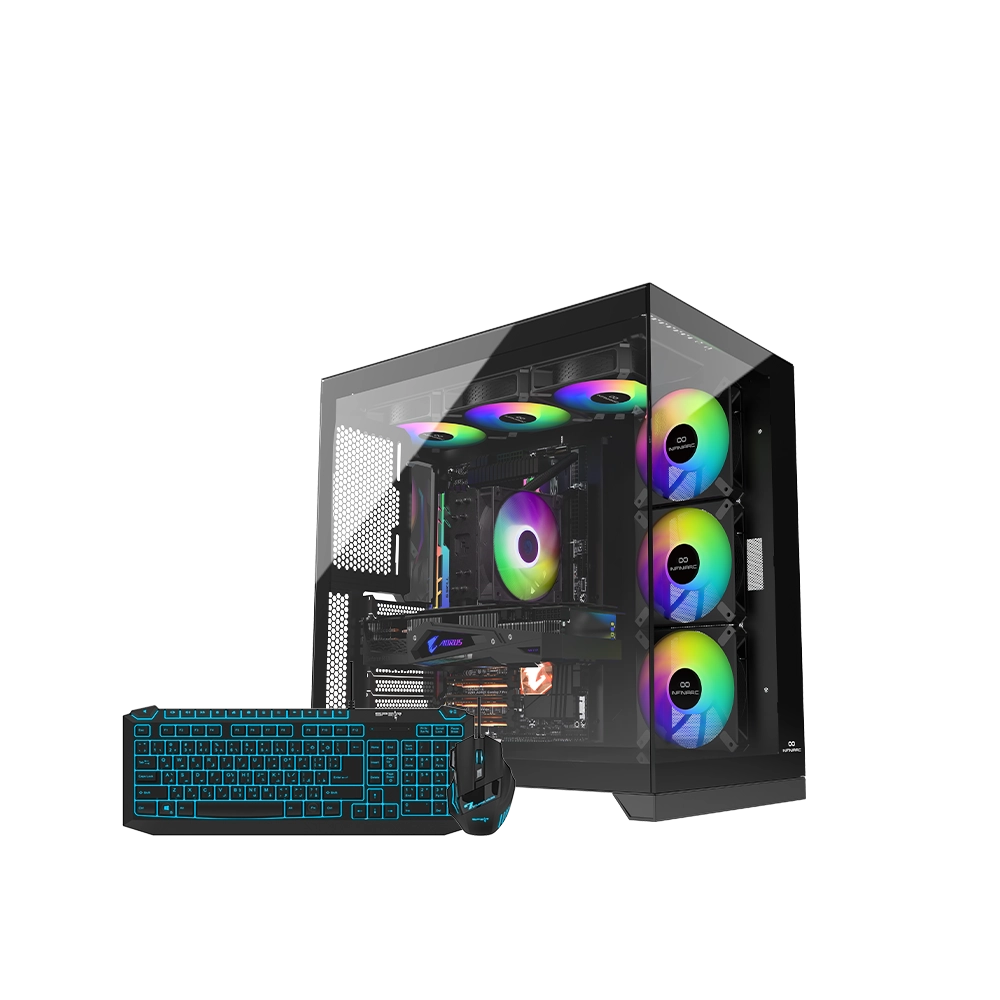 [NZXT-5060TI-INTELV2-d4-tp] GAMING Desktop PC - NVIDIA RTX 5060 Ti - Intel core 5 - DDR4 - Tabby
