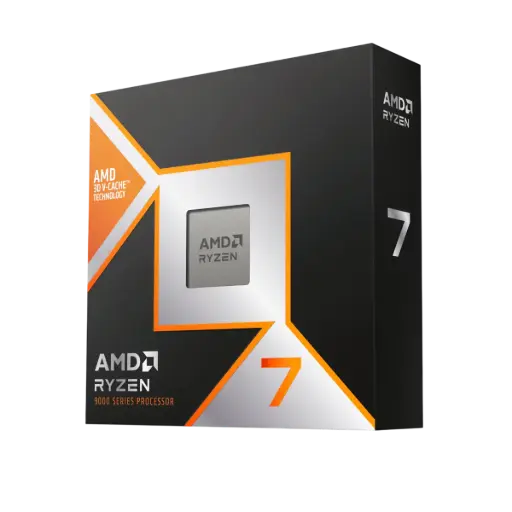 AMD Ryzen 7 9850X3D - Ryzen 7 9000 Series Zen 5, 8-Core 5.6 GHz - AM5 Socket - Desktop Processor