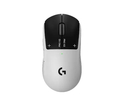 Logitech PRO X2 SUPERSTRIKE Lightspeed Wireless Gaming Mouse, Ultra-Fast Performance, Ultra Lightweight 61g, Customizable Click Haptics