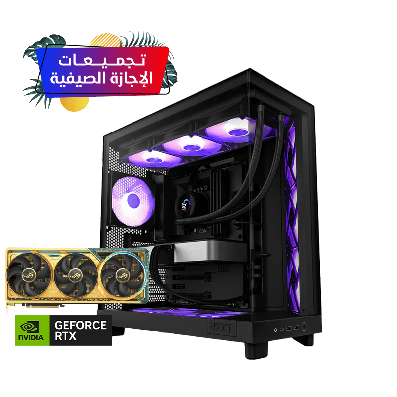 GAMING Desktop PC - NVIDIA RTX 5080 Dhahab - Intel Core i7 14th gen- Liquid Cooling