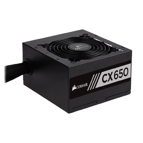 [CP-9020278-UK] مزود طاقة CORSAIR CX650 بقدرة 650 واط، بشهادة 80 PLUS Bronze، نوع ATX