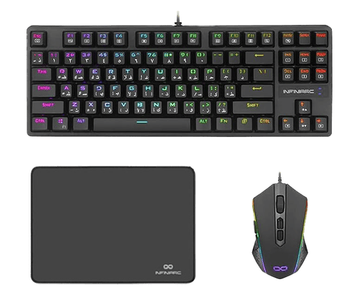 Redragon Infiniarc Edition S116 Mechanical Keyboard, Mouse, Mousepad 3in1 combo