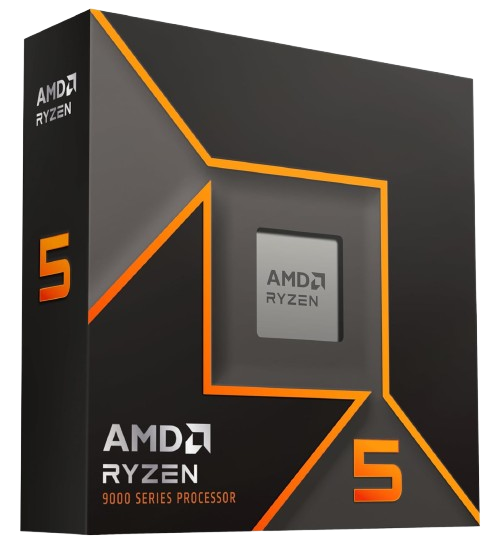 [100-100001405WOF] AMD Ryzen 5 9600X - Ryzen 5 9000 Series Granite Ridge (Zen 5) 6-Core 3.9 GHz - Socket AM5 65W - Radeon Graphics Processor