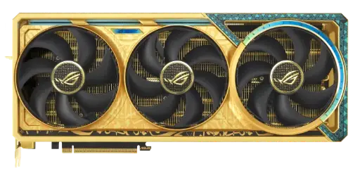 Asus ROG Astral Dhahab CORE GeForce RTX 5080 16GB GDDR7 OC Edition Gold GPU