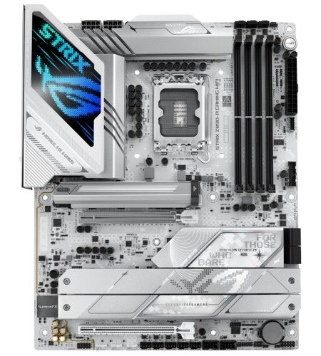 ASUS ROG STRIX Z890-A, DDR5, LGA1851, GAMING WIFI, Intel White Motherboard
