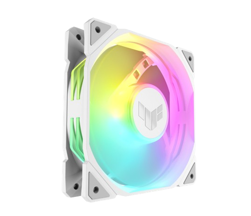 [90DA0093-B09000] ASUS TUF Gaming TR120 ARGB Fan - Single Pack WHITE
