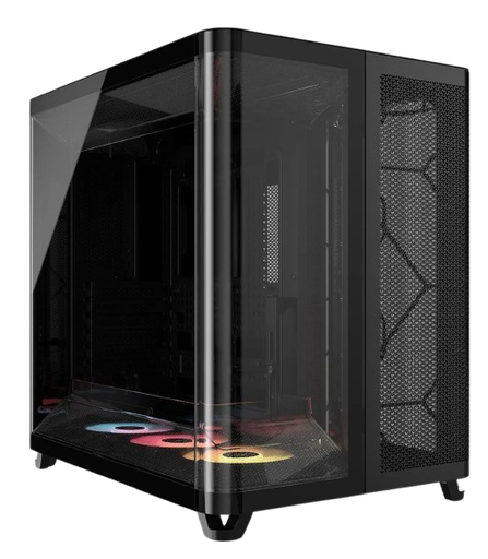 Corsair AIR 5400 RS-R ARGB Triple Chamber Mid-Tower Black PC Case