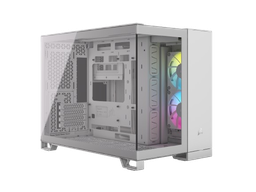 Corsair iCUE LINK 2500X RGB Micro ATX Dual Chamber White PC Case