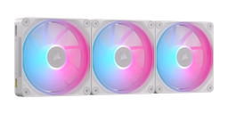 CORSAIR iCUE Link LX120 RGB 120mm PWM Triple Pack White Fans
