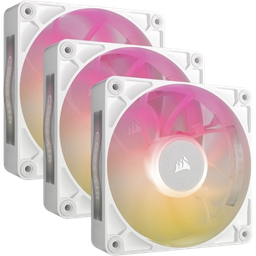 Corsair iCUE LINK RX120 MAX RGB 120mm PWM White Thick Fans Starter Kit