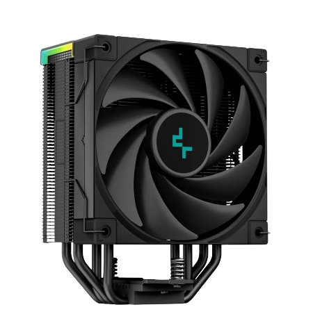 DeepCool AK400 DIGITAL, Single Tower, Real-Time CPU Status Screen, All Black Design Air Cooler