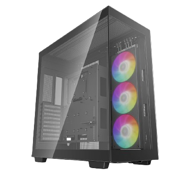 DeepCool CH780 3x140mm PWM ARGB Fans Pre-Installed Full Tower Panoramic Glass Gaming PC Case