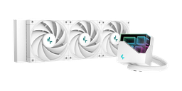 DeepCool LT720 WH 360mm, FK120 FDB Fans, Multidimensional Infinity Mirror Block Liquid CPU Cooler