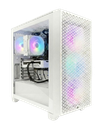 NVIDIA RTX 5050, AMD Ryzen, 16GB DDR5, 1TB SNV3 M.2, White Edition Gaming PC