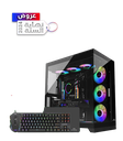 GAMING Cube Pro Desktop PC - NVIDIA RTX 4070 - AMD RYZEN - Liquid Cooling - DDR5 - Tabby
