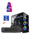 تجميعة كيوب برو بي سي قيمنق - كرت شاشة نفيديا 4060Ti - معالج انتل كور i7جيل 14 - مبرد مائي - DDR5