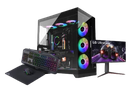 تجميعة كيوب بي سي قيمنق تابي - كرت شاشة نفيديا GB8 RTX 4060 TI - معالج انتل - DDR5